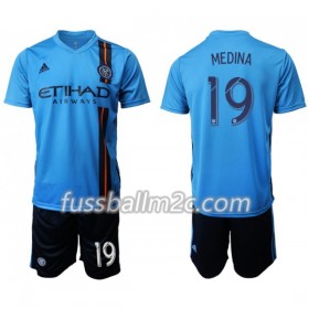 Fußballtrikots New York City FC MEDINA 19 Kinder Heim Trikotsatz 2019-2020
